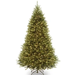 National Tree Company 7.5 ft. Pre-Lit Kingswood Fir Tree with PowerConnect Dual Color LED Lights
