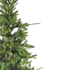 National Tree Company 10 ft. Pre-Lit Lark Pine Feel Real Medium Tree with Warm White LED Rice Lights