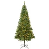 National Tree Company 7.5 ft. Pre-Lit Linden Spruce Tree with Warm White LED Lights