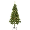 National Tree Company 6 ft. Pre-Lit Linden Spruce Tree with Warm White LED Lights