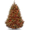 National Tree Company 7.5 ft. Pre-Lit Natural Fraser Fir Tree with Multicolor Lights