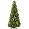 National Tree Company 10 ft. Pre-Lit Natural Fraser Slim Fir Tree with Clear Lights