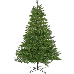 National Tree Company 10 ft. Pre-lit Noble Fir Hinged Tree with Dual Color Lights