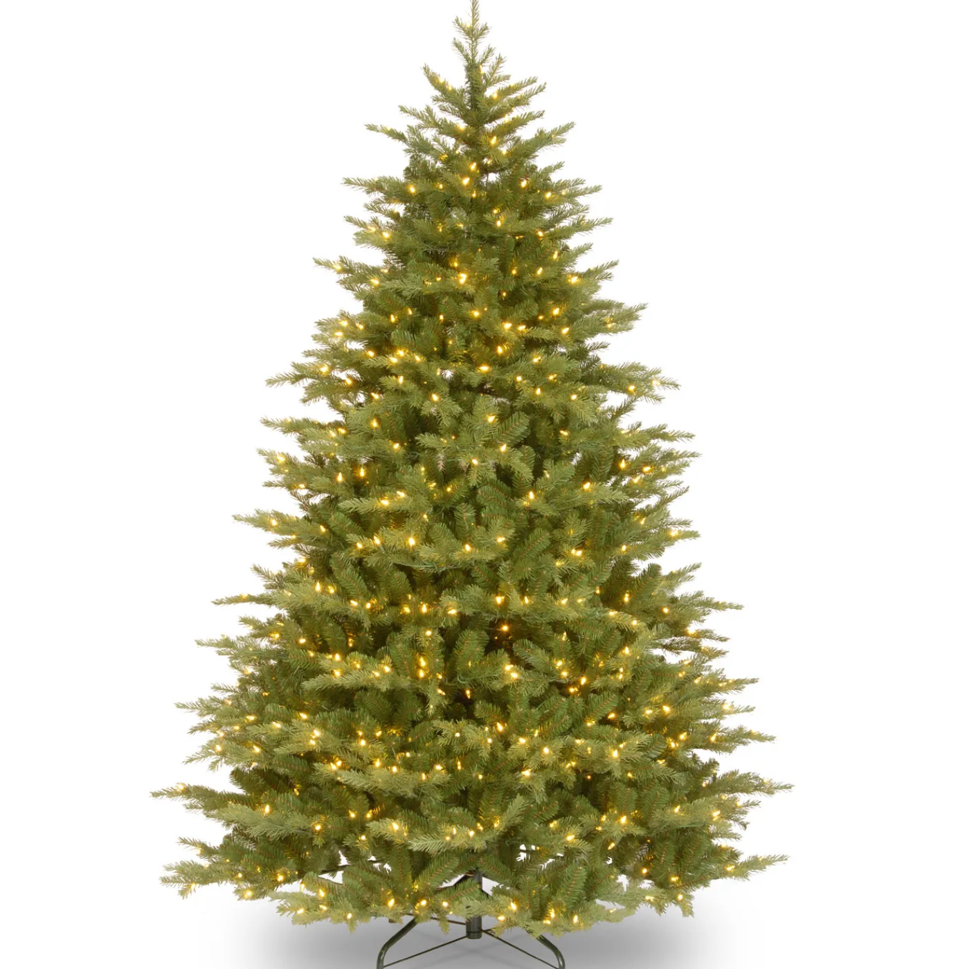 National Tree Company 9 ft. Pre-Lit Nordic Spruce Medium Tree with Clear Lights