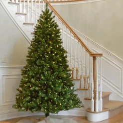 National Tree Company 7.5 ft. Pre-Lit North Valley Spruce Tree with PowerConnect Light Parade LED Lights