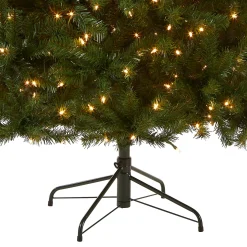 National Tree Company 6.5 ft. Pre-Lit North Valley Spruce Tree with Clear Lights