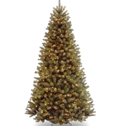 National Tree Company 6.5 ft. Pre-Lit North Valley Spruce Tree with Clear Lights