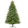 National Tree Company 10 ft. Pre-Lit Norway Spruce Hinged Tree with Warm White LED Lights