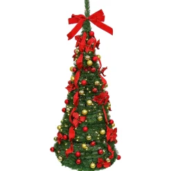 National Tree Company 6 ft. Pre-Lit Party Pop-Up Tree