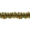 National Tree Company 9 ft. Pre-Lit Pine Cone Garland with Clear Lights