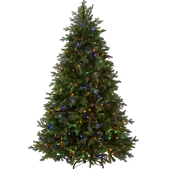 National Tree Company 7.5 ft. Pre-Lit Princeton Fraser Fir Tree with PowerConnect and 800 Dual Color LED Lights