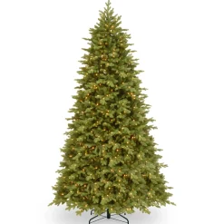 National Tree Company 9 ft. Pre-Lit Princeton Fraser Fir with PowerConnect Dual Color LED Lights