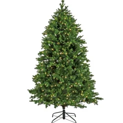 National Tree Company 6.5 ft. Pre-Lit Rockport Tree with PowerConnect LED Lights