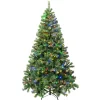 National Tree Company 6 ft. Pre-Lit Sagamore Tree with Multi LED Lights