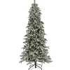 National Tree Company 7.5 ft. Pre-Lit Snowy Vintin Fir Tree with LED Lights