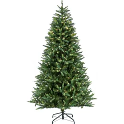 National Tree Company 7.5 ft. Pre-Lit Spada Pine Tree with LED Lights