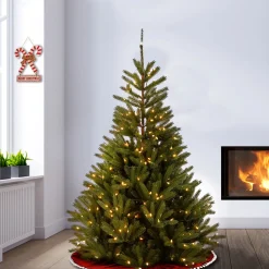 National Tree Company 6.5 ft. Pre-Lit Topeka Spruce Tree with Clear Lights