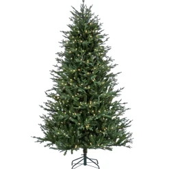 National Tree Company 7.5 ft. Pre-Lit Wenatchee Fir Tree with LED Lights
