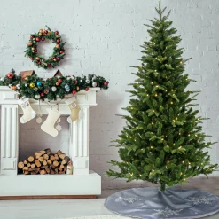National Tree Company 6 ft. Pre-Lit Whatcom Pine Tree with LED Lights