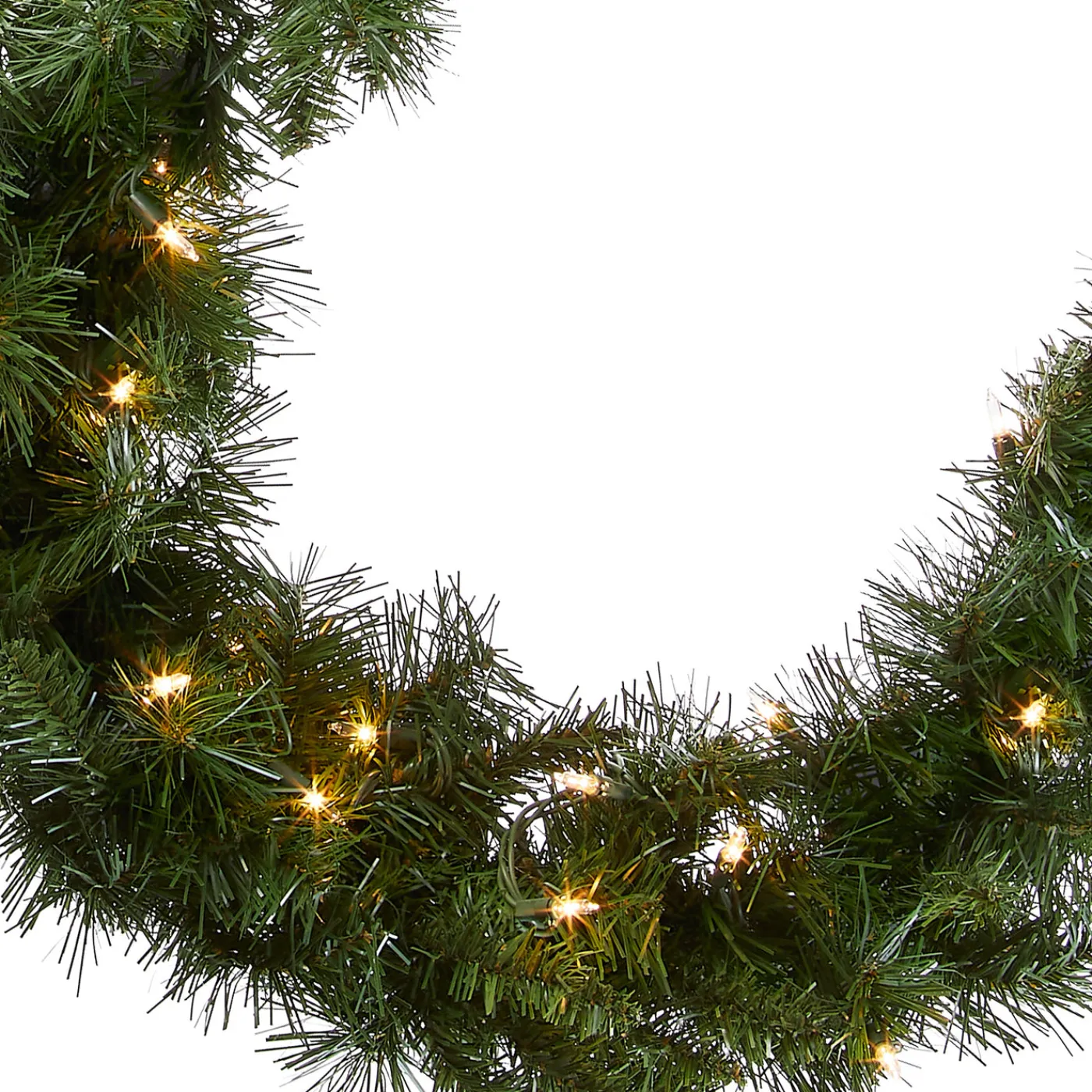National Tree Company 9 ft. Pre-Lit Winchester Pine Garland with Clear Lights