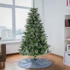 National Tree Company 6 ft. Snowy Sierra Spruce Tree