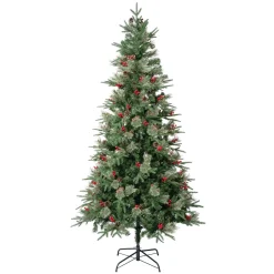 National Tree Company 7.5 ft. Virginia Pine Mixed Feel Real Tree
