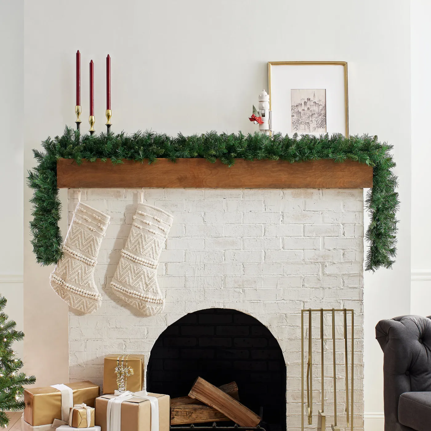 National Tree Company 9 ft. Winchester Pine Garland