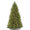 National Tree Company 10 ft.Pre-Lit Dunhill Fir Tree with PowerConnect Dual Color LED Lights