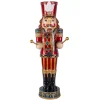 National Tree Company 58 in. Animated Nutcracker with Multicolor Lights and Music