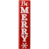 National Tree Company 31 in. Be Merry Holiday Wall Sign