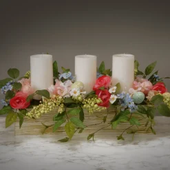 National Tree Company 20 in. Easter Candleholder Table Decoration