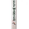 National Tree Company 47 in. Elf Wanted Wall Sign