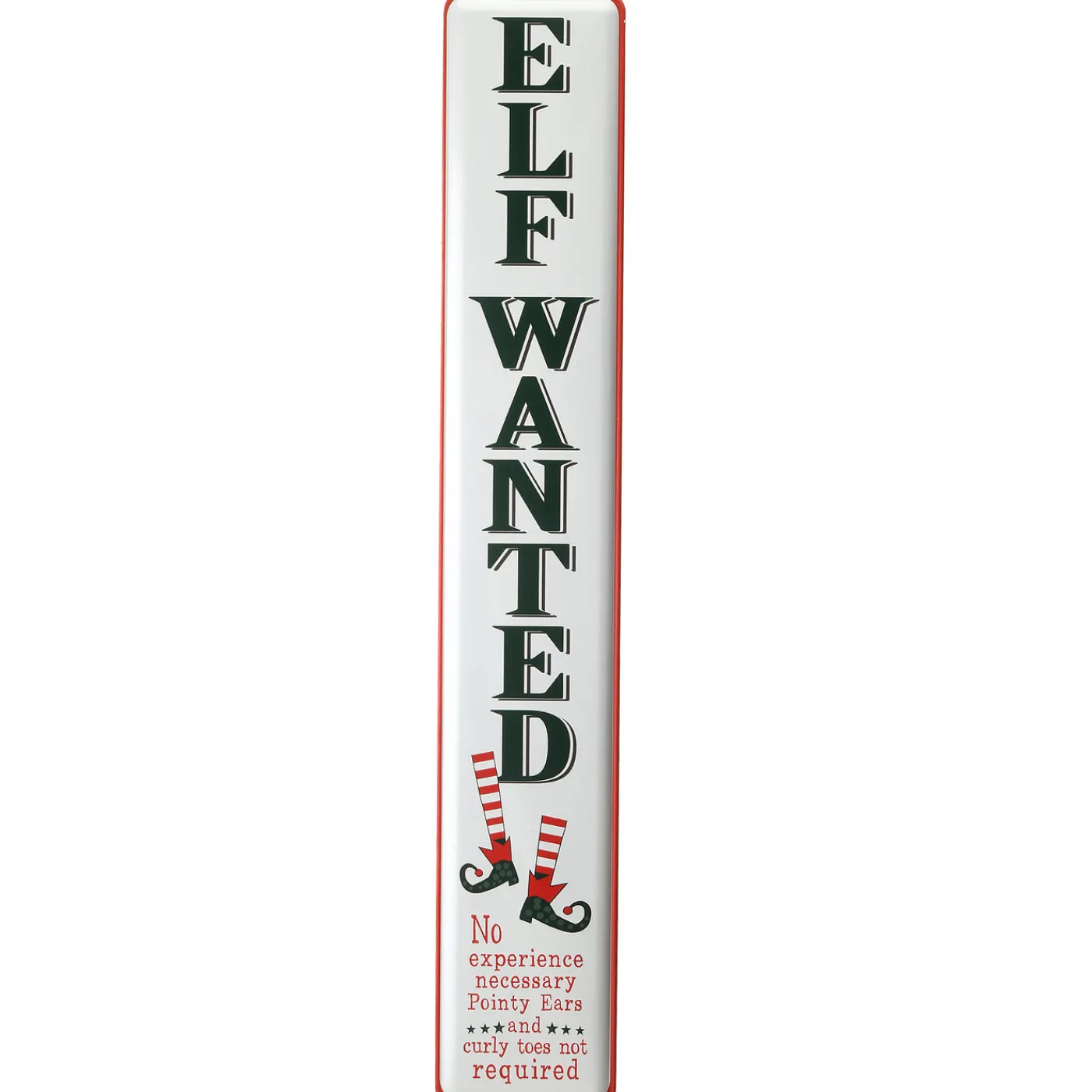 National Tree Company 47 in. Elf Wanted Wall Sign