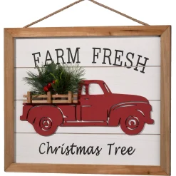 National Tree Company 12.5 in. Farm Fresh Wall Art