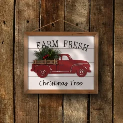 National Tree Company 12.5 in. Farm Fresh Wall Art