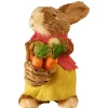 National Tree Company 10 in. Female Dainty Brown Easter Bunny Table Decoration