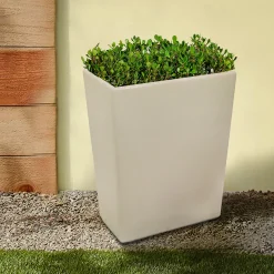National Tree Company 27 in. Flower Planter with Color Changing LED Lights