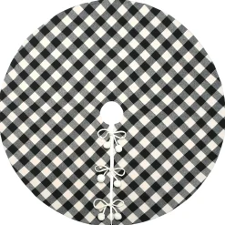 National Tree Company 52 in. General Store Collection Plaid Tree Skirt
