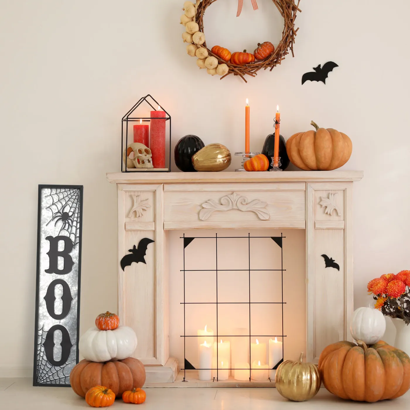 National Tree Company 42 in. Halloween BOO Hanging Decoration