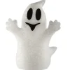 National Tree Company 9 in. Halloween Changes Color White Ghost Decoration with LED Lights