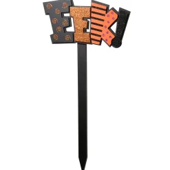 National Tree Company 18 in. Halloween EEK Garden Stake Outdoor Decoration