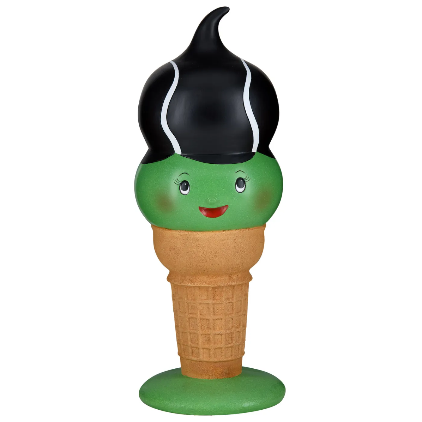 National Tree Company 14 in. Halloween Frankenstein I-Scream Cone Tabletop Decoration