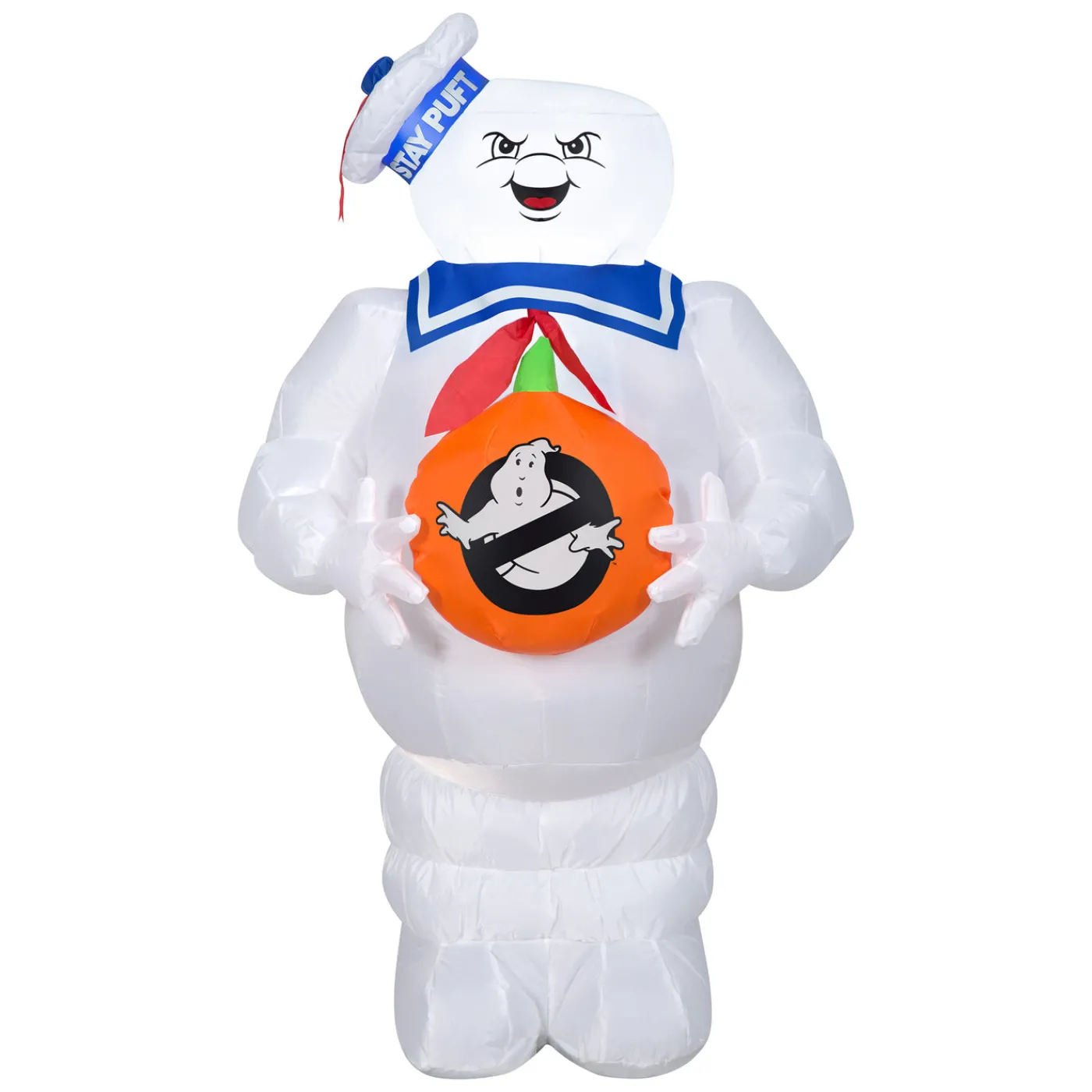 National Tree Company 42 in. Halloween Ghostbusters Marshmallow Man Inflatable Decoration