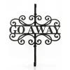 National Tree Company 17 in. Halloween Go Away Metal Wreath Hanger