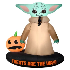 National Tree Company 78 in. Halloween Mandalorian Inflatable Decoration