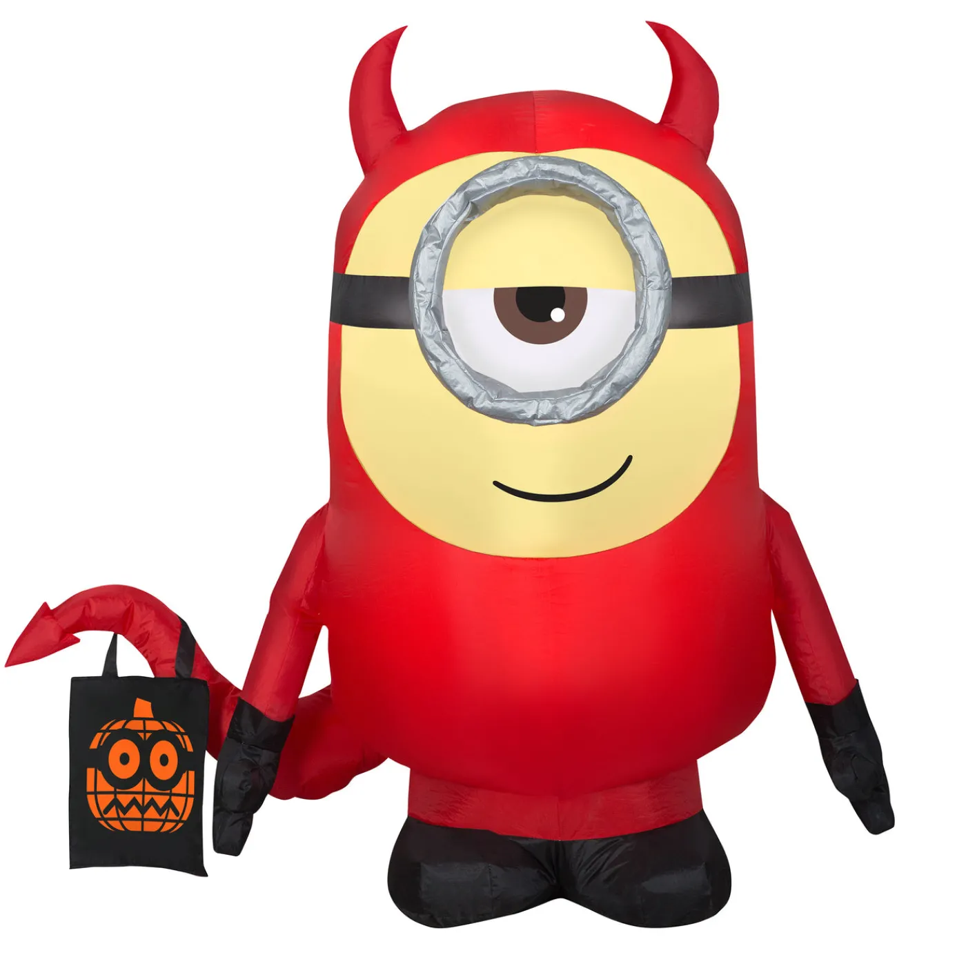 National Tree Company 42 in. Halloween Minion Dave Inflatable Decoration