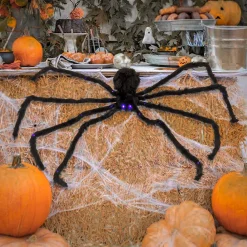 National Tree Company 50 in. Halloween Spider with LED Lights