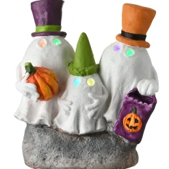 National Tree Company 15 in. Halloween Trick Or Treating Ghosts Decoration with LED Lights