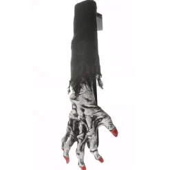 National Tree Company 18 in. Halloween White Zombie Arm and Hand Wreath Hanger