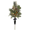 National Tree Company 28 in. HGTV Home Collection Swiss Chic Spray Pair
